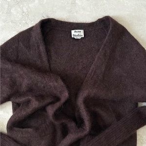 Acne Studios Open Front Sweater